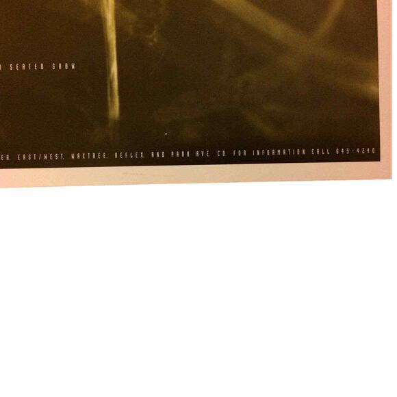 TORI AMOS & A Man Called E 1992 Beacham Theater Concert Poster RARE! 11x17 - Picture 10 of 11